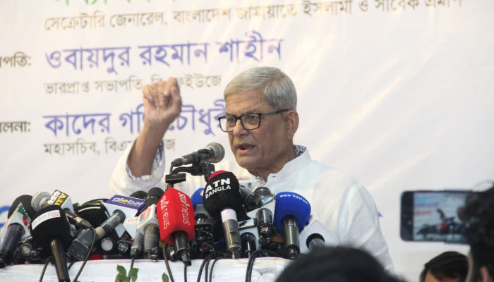 আমাদের দেশে ভিন্নমত প্রকাশ করলে তাকে শত্রু হিসেবে দেখা হয়ঃ মির্জা ফখরুল